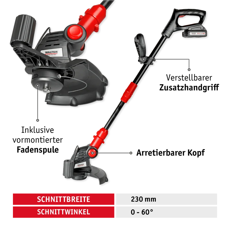 Akku Gartengeräte Set 20 V