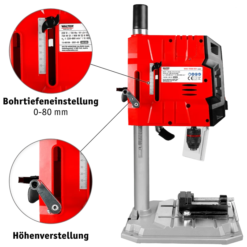 Tischbohrmaschine 900 W