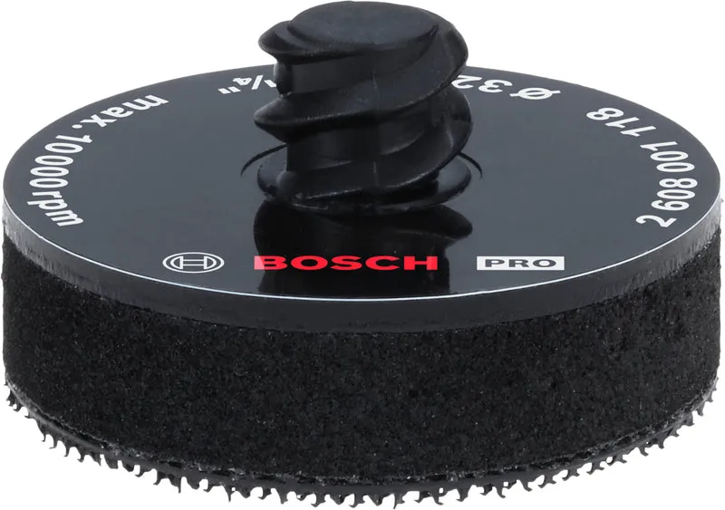 Bosch PRO Schleifteller Ø 32 mm mit Klett (5 Stück, mittel, R-Type, passend für GEX / GSS 12V-32)