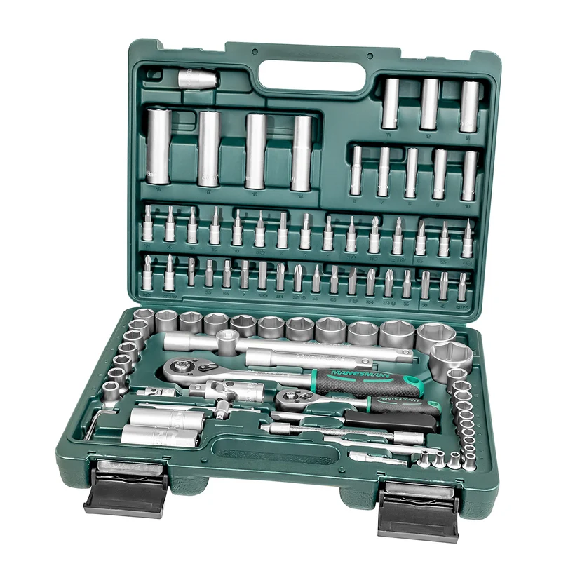 Steckschlüsselsatz 94-tlg. 1/4"+1/2"