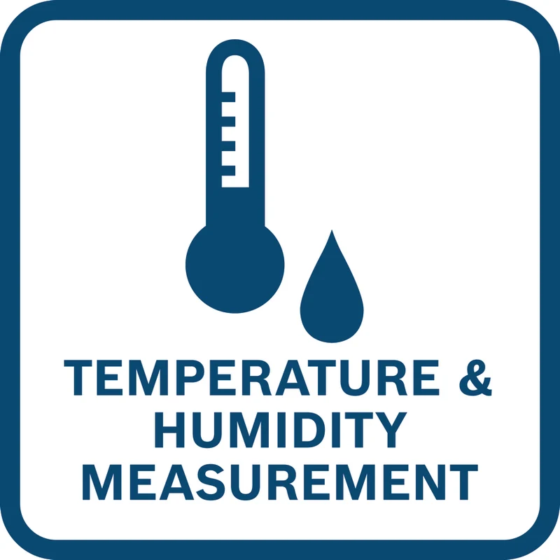 Bosch EXPERT Materialfeuchtigkeitsmesser EXMM3-17 (3 Sensoren: Pin, Pad, Thermo-Hygrometer, Automatischer Selbsttest, inkl. Batterien in Tasche)