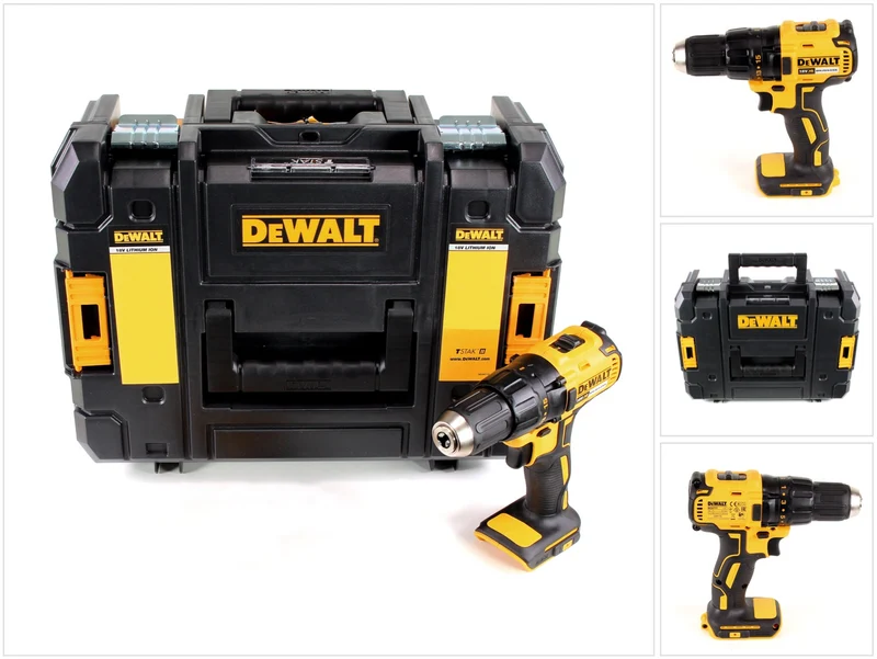 DeWalt DCD 777 NT Akku Bohrschrauber 18V 65Nm Solo im TSTAK II Werkzeugkoffer - ohne Akku und Ladegerät