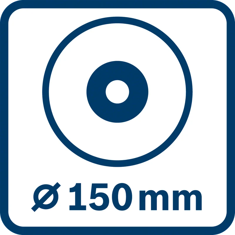 Bosch EXPERT Akku-Exzenterschleifer EXEX18V-150-5 (Schleifteller-Ø: 150 mm, Schwingkreis-Ø: 5,0 mm, Drehzahl: 5000-10000 U/min, ohne Akkus in L-BOXX 162)