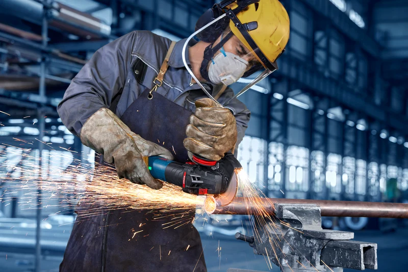 Bosch EXPERT Winkelschleifer EXWS20-125SB (Scheiben-Ø: 125 mm, 2000 W, Drehzahl: 2800-10500 U/min)
