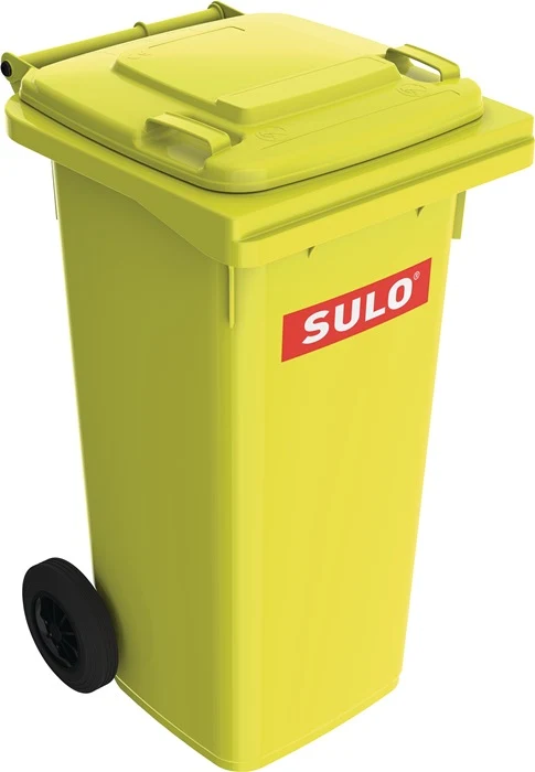 SULO Müllgroßbehälter 120 l HDPE gelb 5 Stück ( 9000466118 )