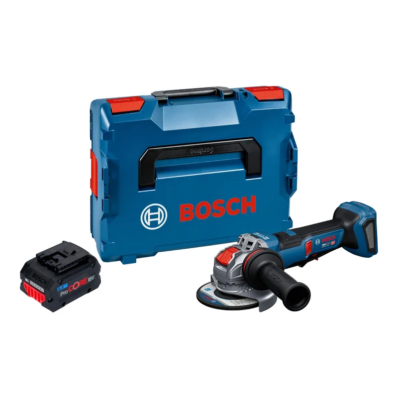 Bosch GWX 18V-11 PS Akku Winkelschleifer 18 V 125 mm + 1x ProCORE Akku 8,0 Ah + L-Boxx - ohne Ladegerät