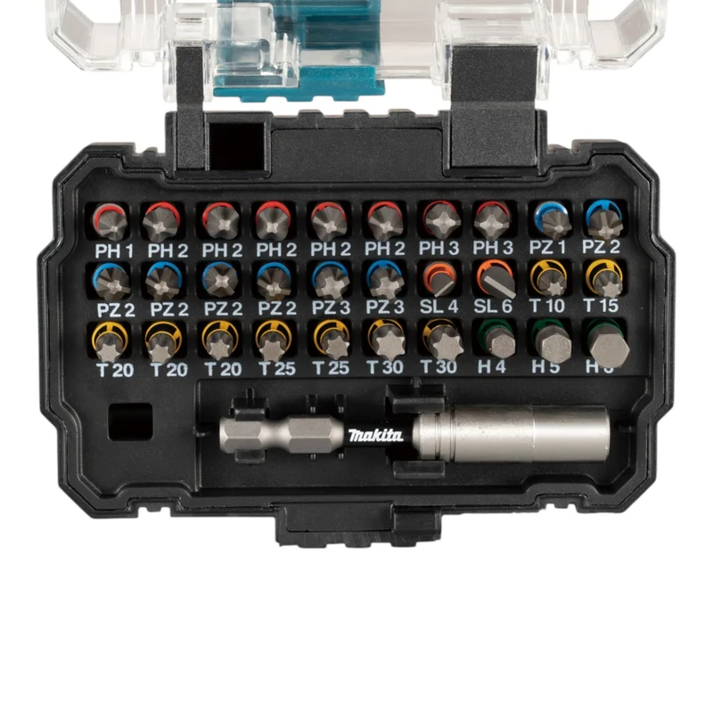 Makita E-13552 Impact Premier Torsion Bit-Set 31 tlg. + Bithalter