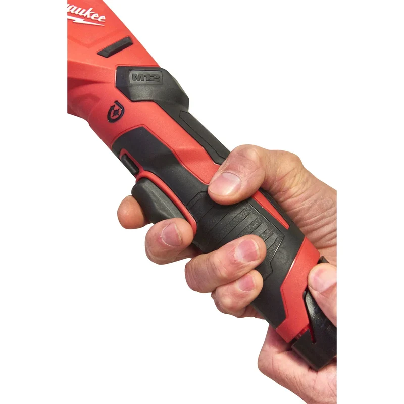 Milwaukee M12 PCSS-202C Akku-Rohrschneider (Schneidet Edelstahlrohre bis 28 mm, Raptor, inkl. 2x 2 Ah Akku, im Koffer)