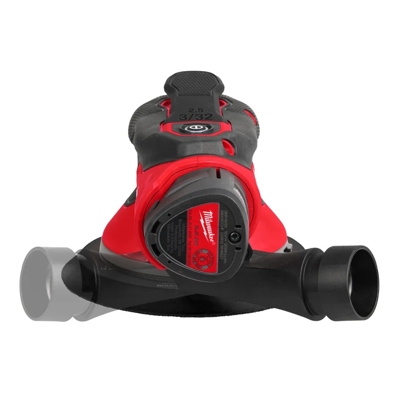 Milwaukee M12 FROS2.5-0 Akku-Exzenterschleifer (Schleifscheiben-Ø: 150 mm, Schwingkreis: 2,5 mm, ohne Akku, inkl. Saugadapter)