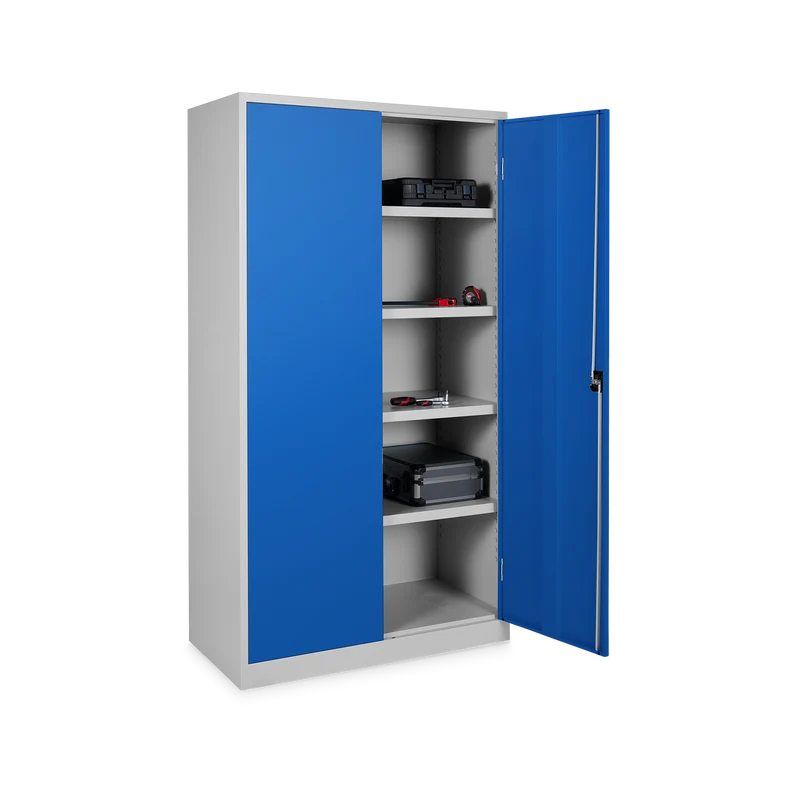 Werkzeugschrank – 920 x 600 (5 OH) – Korpus in Lichtgrau