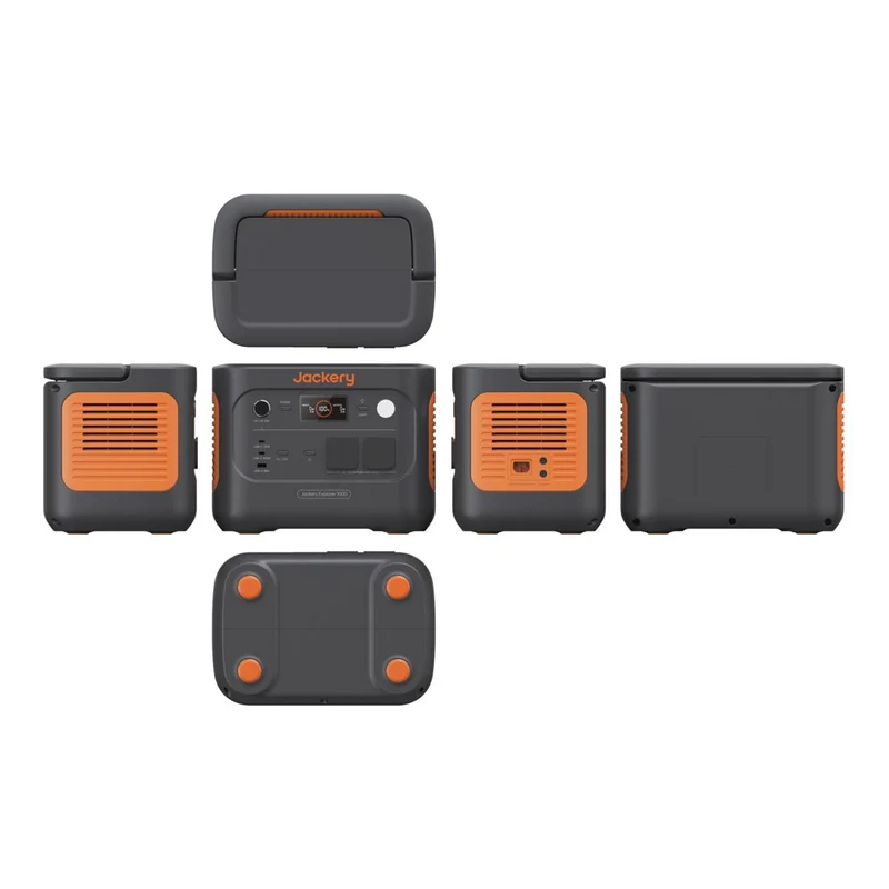 Jackery Explorer 1000 v2 Powerstation 1070 Wh, 1500 W, LiFePO4-Akku und USV-Funktion