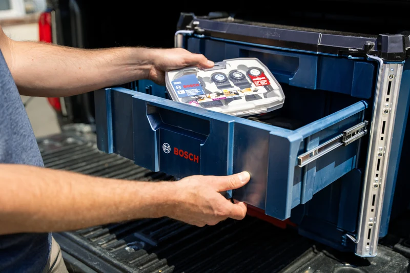 Bosch L-BOXX Contractor Drawer 3 (Koffer mit Schubladen, 432 x 559 x 476 mm, volle Kompatibilität mit L-BOXX & ProClick System)