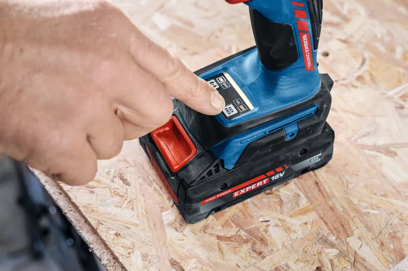 Bosch EXPERT Akku-Bohrschrauber EXSR18V-90 (Drehmoment: 36 / 65 Nm, 13 mm Bohrfutter, inkl. 3 x 4,0 Ah Akku in L-BOXX 136)
