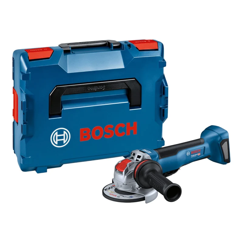 Bosch GWX 18V-10 P Professional Akku Winkelschleifer 18 V 125 mm X-LOCK Brushless ( 06019J4201 ) + L-Boxx - ohne Akku, ohne Ladegerät