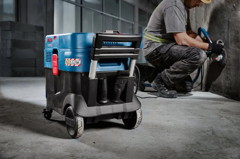 Bosch Allzwecksauger GAS 12-40 MA (M-Klasse, automatische Filterreinigung AFC, 1200 W, inkl. Filter, Schlauch, Adapter, Düsen)