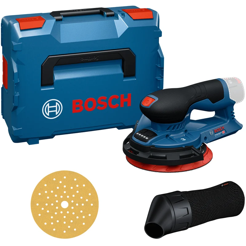 Bosch Akku-Exzenterschleifer GEX 12V-150-3 (Schleifteller-Ø: 150 mm, Schwingkreis-Ø: 3,0 mm, Solo, in L-BOXX 162)