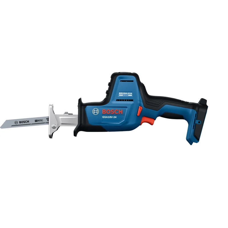 Bosch Akku-Säbelsäge GSA 18V-24 (Schnitttiefe Holz: 230 mm, Solo, inkl. 2 Säbelsägeblätter in L-BOXX 136)
