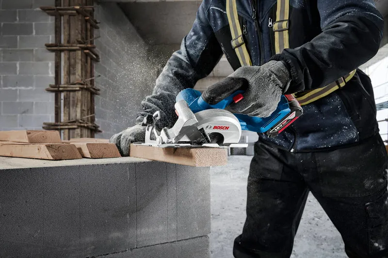 Bosch Akku-Kreissäge GKS 18V-51 (Schnittkapazität Holz: 51 mm, Sägeblatt-Ø: 140 mm, Solo, in L-BOXX 238)