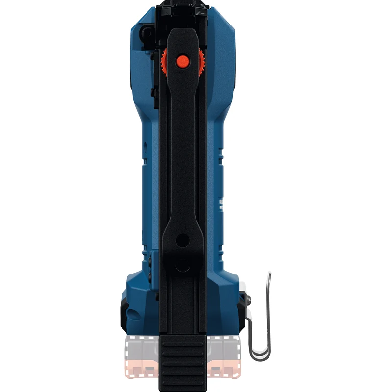 Bosch Akku-Holzklammerer GTH 18V-14 (Schenkellänge: 6 - 14 mm, Klammerweite: 10,6 mm, Kapazität: 100 Stk., Solo, in L-BOXX 136)