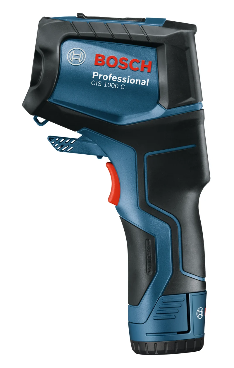 Bosch Thermodetektor GIS 1000 C (Messbereich: -40 °C bis +1000 °C, App-Funktion, inkl. 1 x 2,0 Ah Akku in L-BOXX 136)