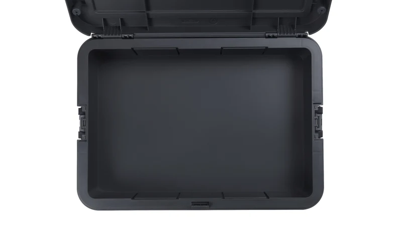 Dremel BOX (Individuell anpassbarer Organizer, 6 Trennwände, Zubehörhalter, Stapelbarer Koffer, DMB1J)
