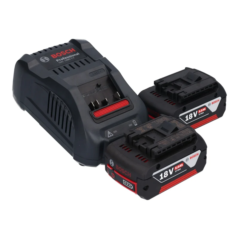 Bosch GBH 18V-26F Professional Akku Bohrhammer 18 V 2,6 J SDS Plus ( 0611910007 ) + 2x Akku 5,0 Ah + Ladegerät + L-Boxx