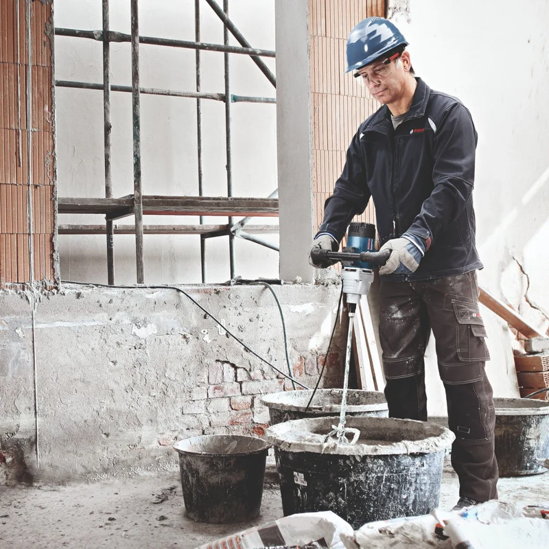 Bosch GRW 12 E Professional Rührwerk 1200 W 50 kg + 140 mm Rührkorb ( 06011A7000 )