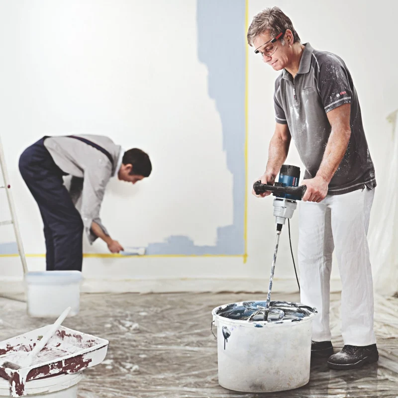 Bosch GRW 12 E Professional Rührwerk 1200 W 50 kg + 140 mm Rührkorb ( 06011A7000 )