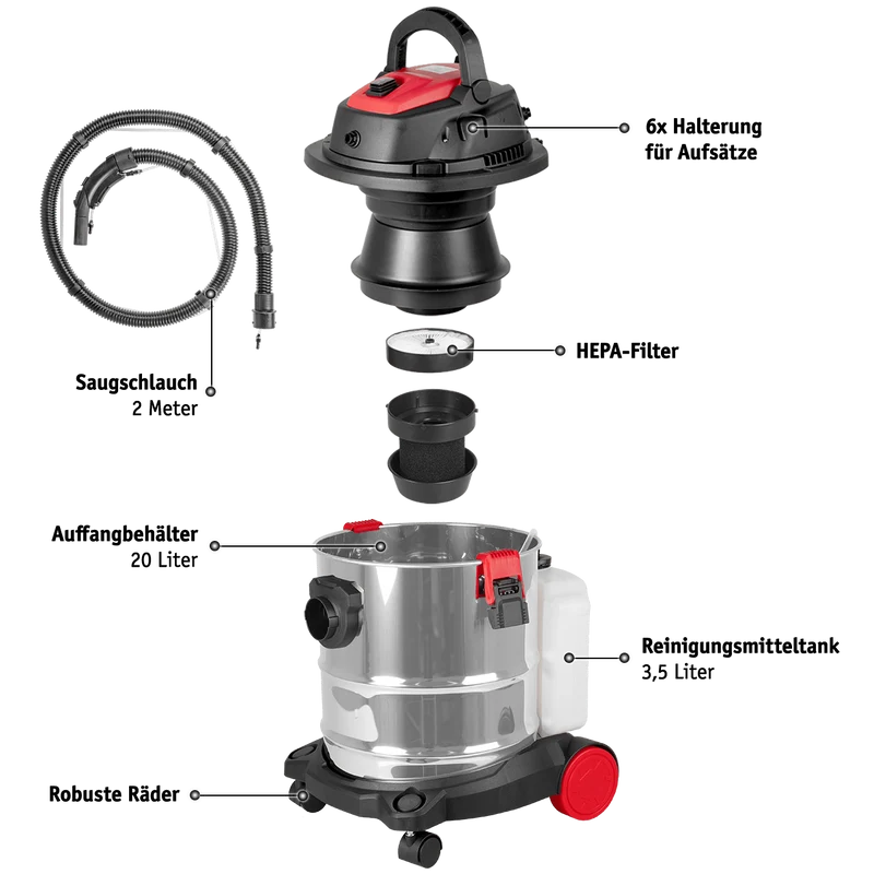 Waschsauger 1600 W