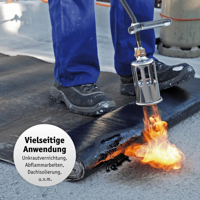 Anwärmbrenner und Unkrautvernichter