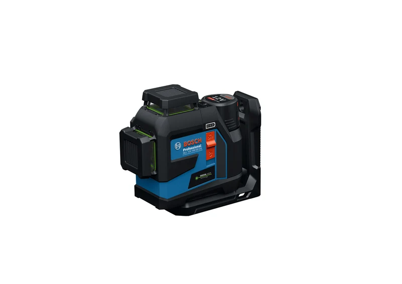 Bosch Linienlaser GLL 12V-100-33 CG (inkl. Akku 2.0 Ah, Deckenklemme DK 20, Universalhalter LB 10 in L-BOXX 136)