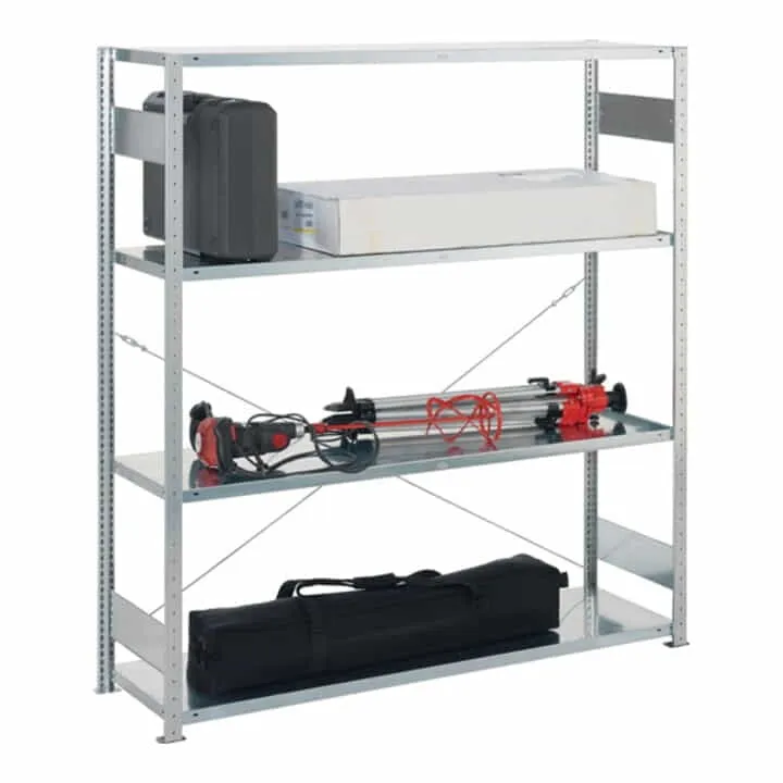 META Großfachsteckregal H2000xB1700xT500 mm Grundregal ( 9000452716 )