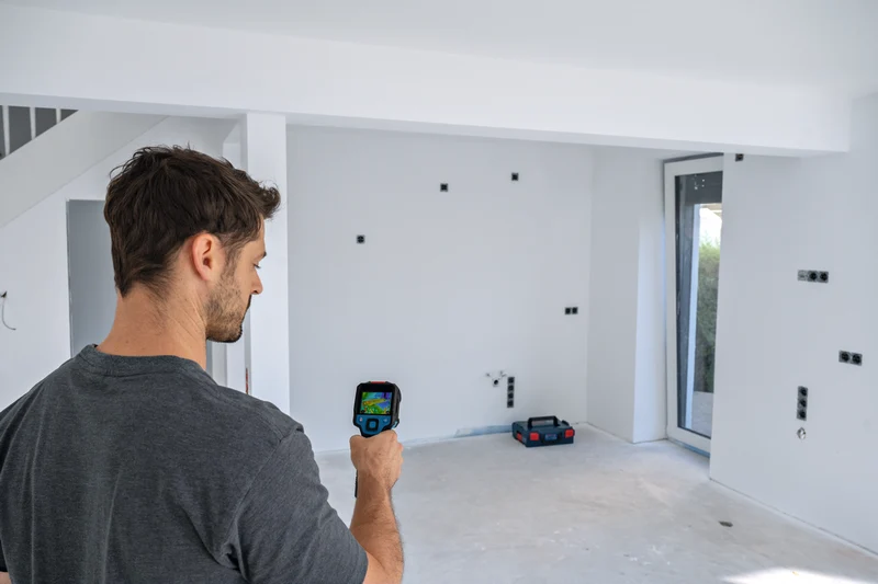 Bosch Wärmebildkamera GTC 12V-450-13 (Messbereich -20 °C bis +450 °C, inkl. Akku, Ladegerät in L-BOXX 136)