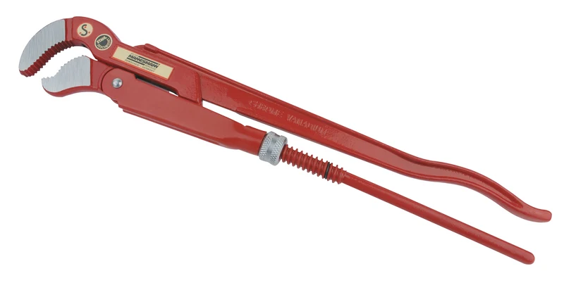 Eckrohrzange 1", S-Maul