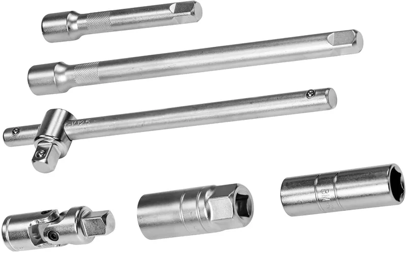 Steckschlüsselsatz 1/2", 25-tlg. Chrom-Vanadium
