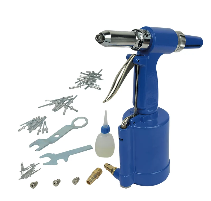 Druckluft-Nietset für Nieten 2,4-4,8 mm