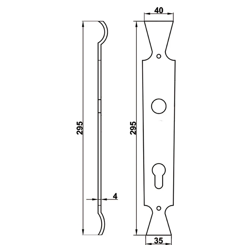 Langschild Modell Alpina