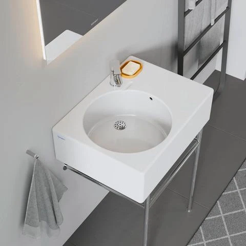 DURAVIT Metallkonsole Scola für 068460/068560 Chrom – Design Classics Möbelgestell