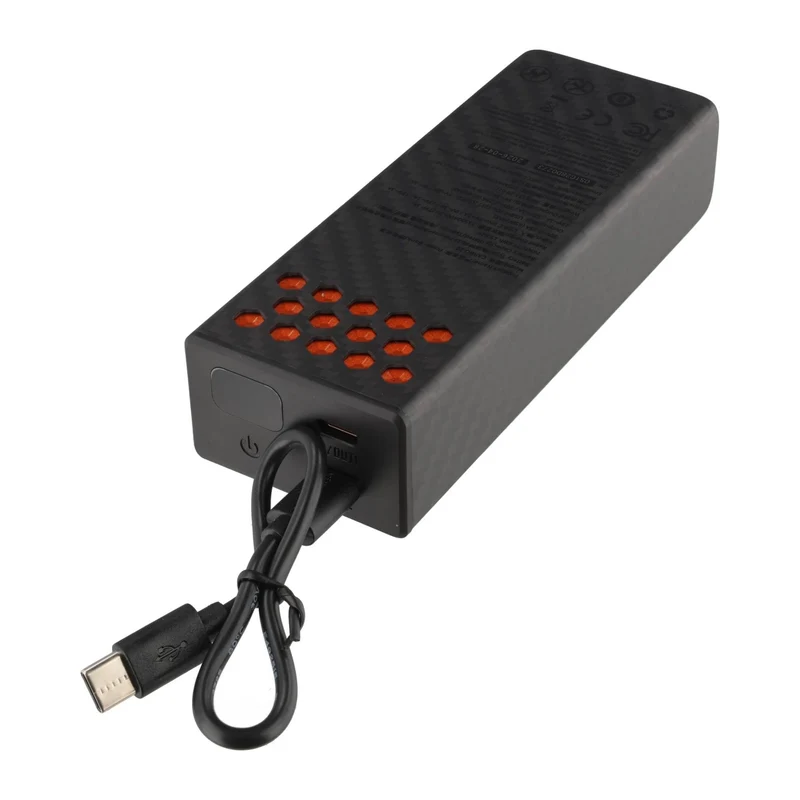 Nitecore Powerbank CARBO20, Kapazität 20.000mAh, professionelle Outdoor Powerbank, max. 65 Watt, Kohlefasergehäuse