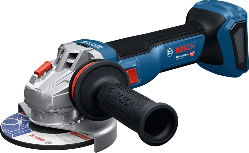 Bosch Professional GWS 18V-11 S Akku-Winkelschleifer (Scheiben-Ø: 125 mm, Regelbare Drehzahl, Solo in L-BOXX 136)