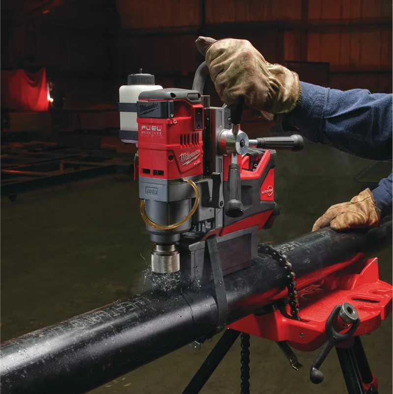 Milwaukee M18 FMDP-0C FUEL Akku-Magnetkernbohrmaschine (ohne Akku/Lader im Transportkoffer)
