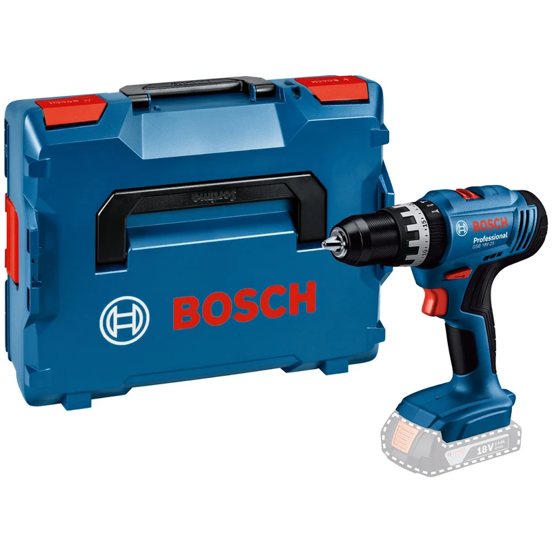 Bosch Professional GSB 18V-25 Akku-Schlagbohrschauber (56 Nm, Solo, in L-BOXX 136)