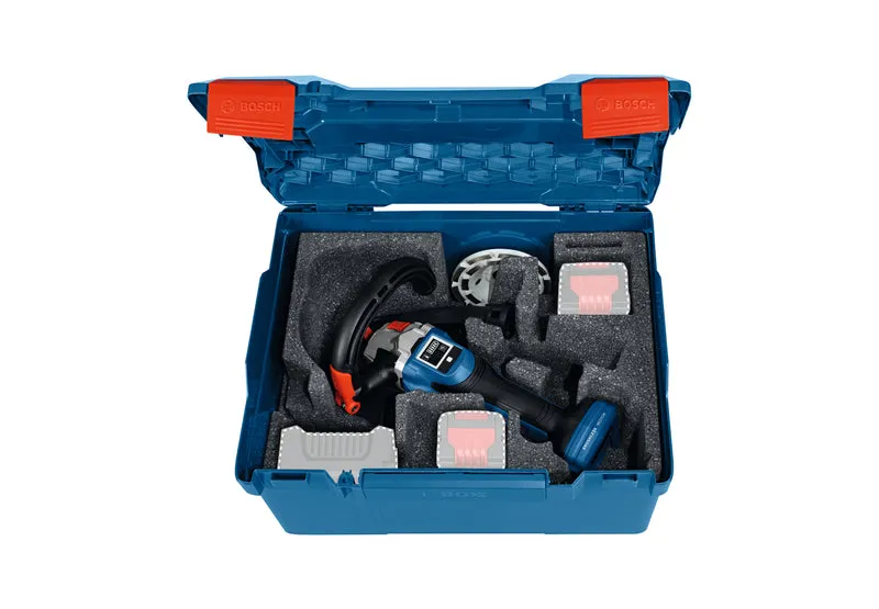 Bosch Akku-Betonschleifer GBR 18V-15 S (125 mm, Solo, inkl. Diamant-Topfscheibe in L-BOXX 238)