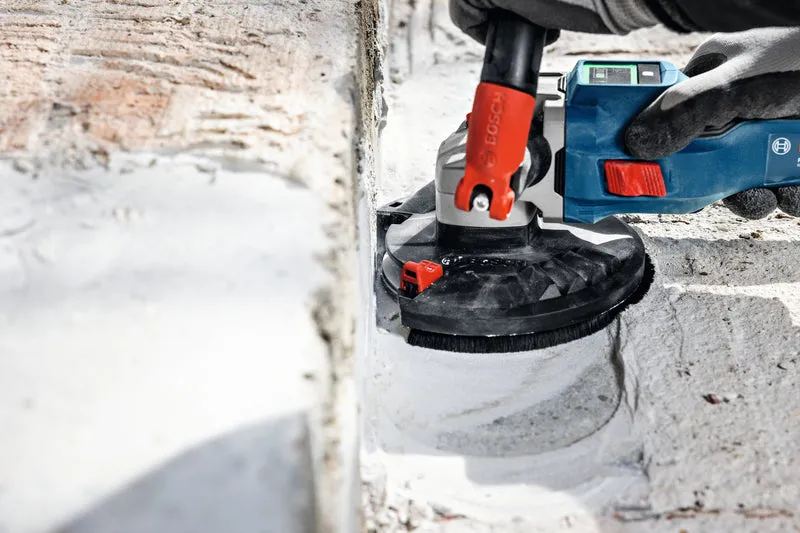 Bosch Akku-Betonschleifer GBR 18V-15 S (125 mm, Solo, inkl. Diamant-Topfscheibe in L-BOXX 238)