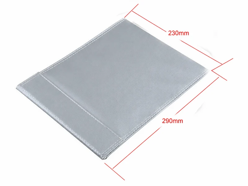 Efest Große Akku-Aufbewahrungstasche 29 × 23 cm – Silber