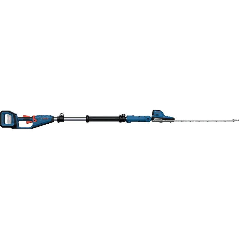Bosch Akku-Teleskop-Heckenschere GHE 18V-50 TP (2,5 m Teleskopstange, 50 cm Messerlänge, Solo, inkl. Schultergurt)