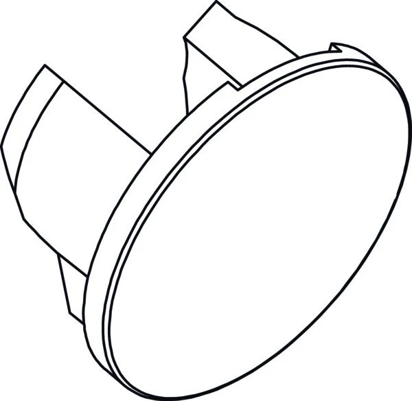 IS Mutter TR 50X2/7G ID=35,5 Chrom von IDEAL STANDARD – Ersatzteil für Sanitär