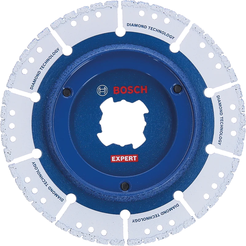 Bosch EXPERT Diamant Pipe Cut X-LOCK Trennscheibe Ø 125 mm (Spezialrad zum Anfasen von Rohren beim Schneiden, Multi Material)