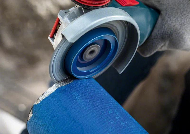 Bosch EXPERT Diamant Pipe Cut X-LOCK Trennscheibe Ø 125 mm (Spezialrad zum Anfasen von Rohren beim Schneiden, Multi Material)