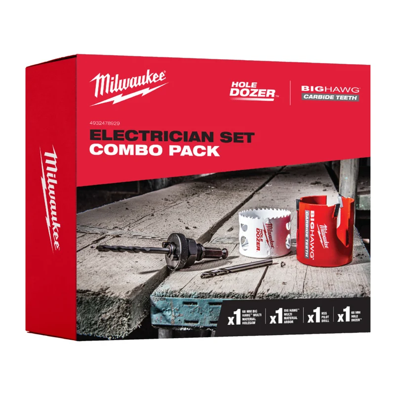Milwaukee Elektriker Lochsägen-Set 68 mm 4 tlg.